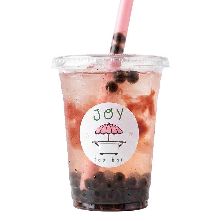 Strawberry Pearl Tea